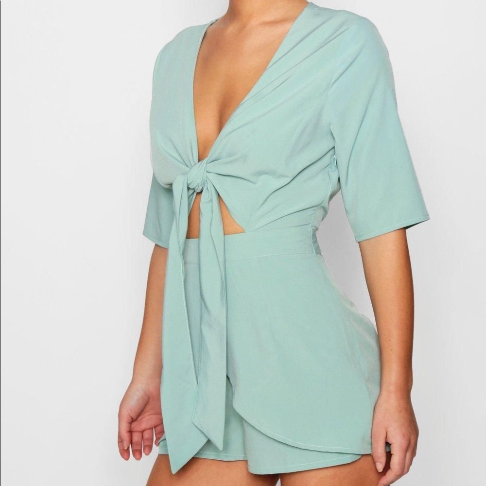 Boohoo petite romper